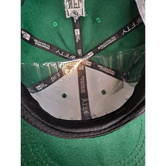 New Era Philadelphia Eagles‎ NFL Born Raised 9FIFTY Snapback Hat Green - Picture 6 of 8